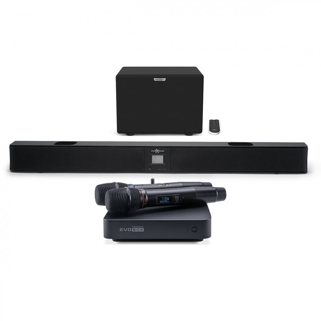караоке-комплект EVOBOX Plus + EvoSound Bar (саундбар с караоке) в Пензе