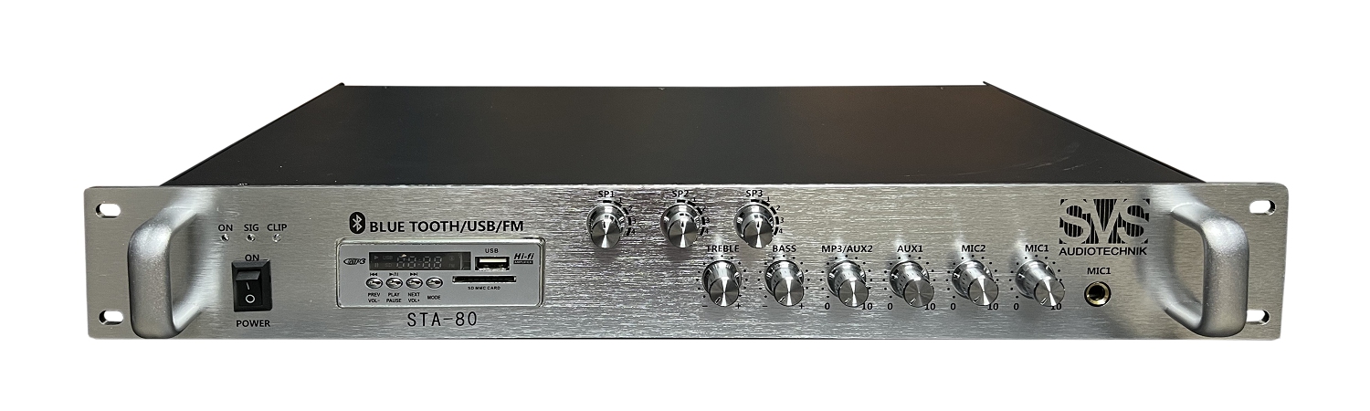 SVS Audiotechnik STA-80 Микшер-усилитель для систем Public Address в Пензе