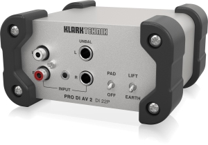 Klark Teknik DI 22P пассивный стерео директ-бокс в Пензе