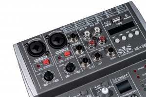 SVS Audiotechnik mixers AM-4 DSP Аналоговый микшерный пульт, 4-канала в Пензе